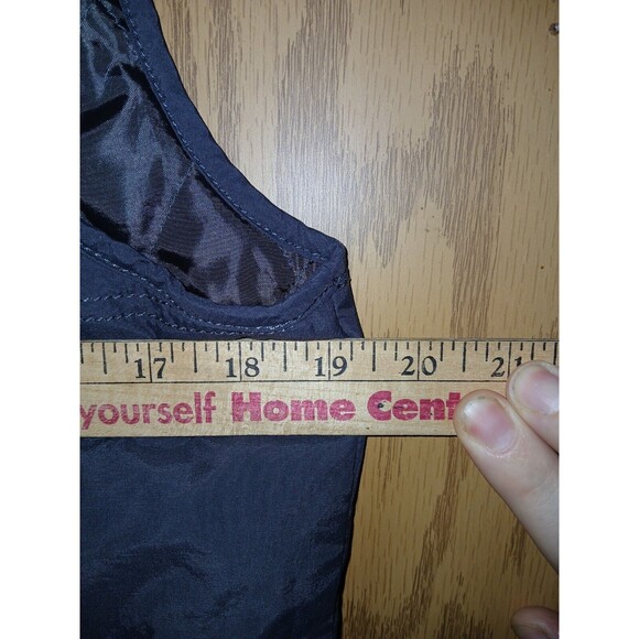 Levi's Vest Mens Size Medium 38×27 Black Lined 100% Nylon Buttoned Zipper 2011 - Picture 6 of 15